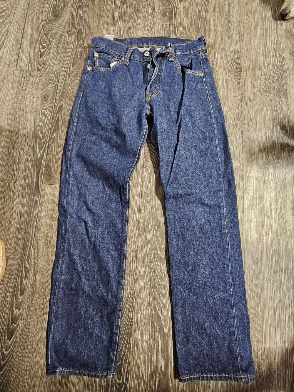 Levi's Dark Blue Straight-Leg Jeans
